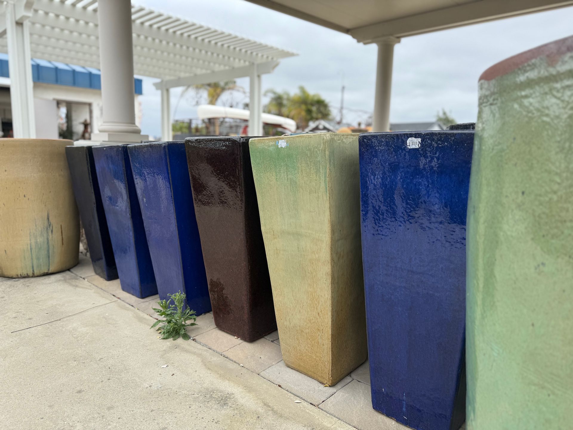 Tall Modern Vases
