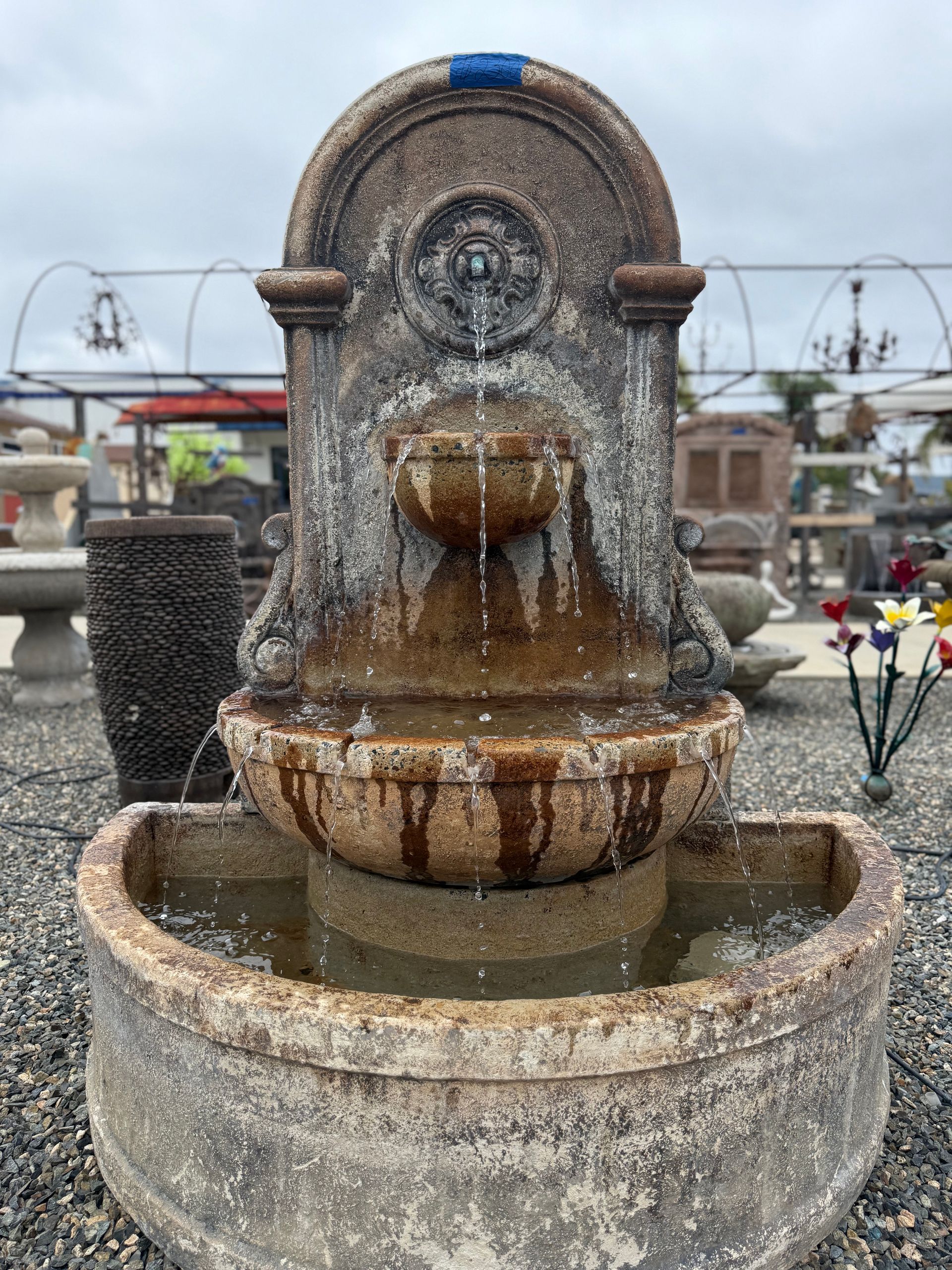 Lion Head Wall Fountain